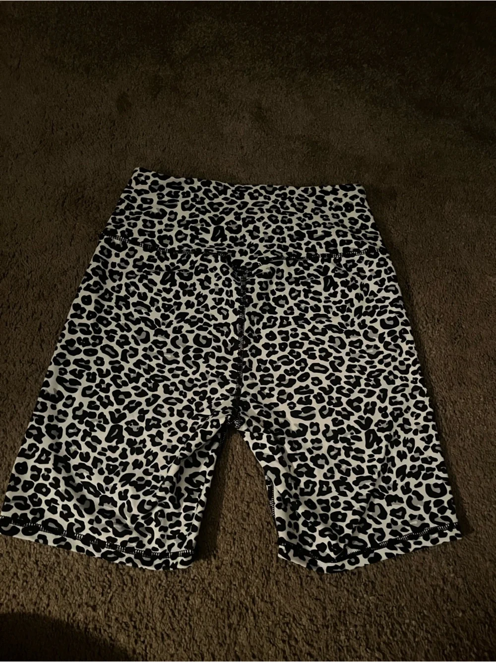 CRZ Yoga Leopard Biker Shorts